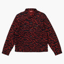 Supreme Thorn Trucker Jacket röd