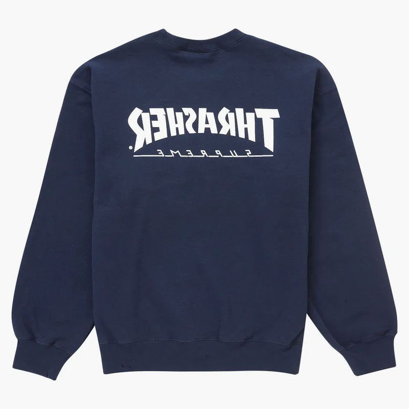 Supreme Thrasher Crewneck Navy