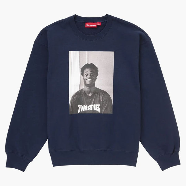 Supreme Thrasher Crewneck Navy