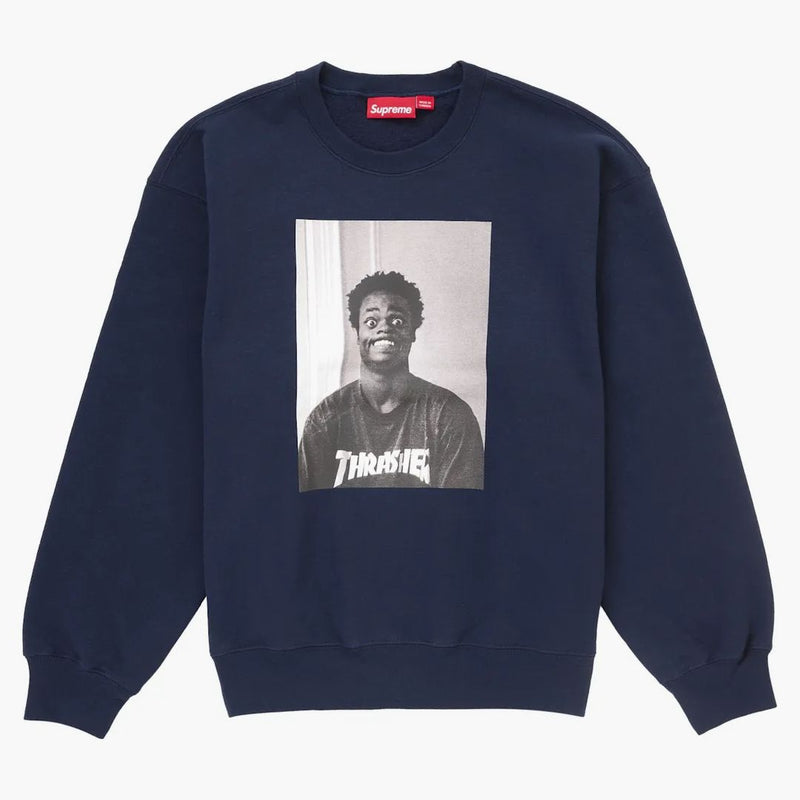 Supreme Thrasher Crewneck Navy