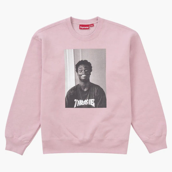 Supreme Thrasher Crewneck Dusty Rose