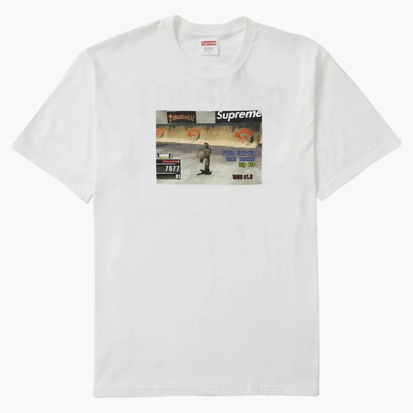 Supreme Thrasher Game Tee White