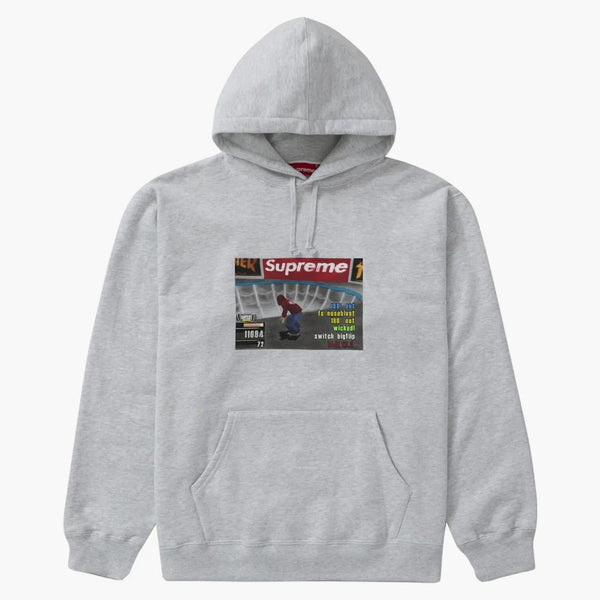 Supreme Thrasher Hooded Sweatshirt Ash Gray