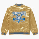 Nejvyšší thrasher saténová varová bunda zlato