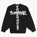 Suprema de thrasher suéter (FW24) negro