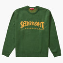 Supreme Thrasher Sweater Green