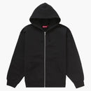 Supreme Thrasher Zip Up Hooded Sweatshirt Black