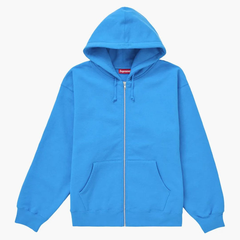 Nejvyšší Thrasher Zip Up Mikina s kapucí jasně modrá