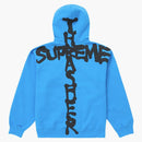 Supreme Thrasher Zip Up Hooded Sweatshirt Bright Blue