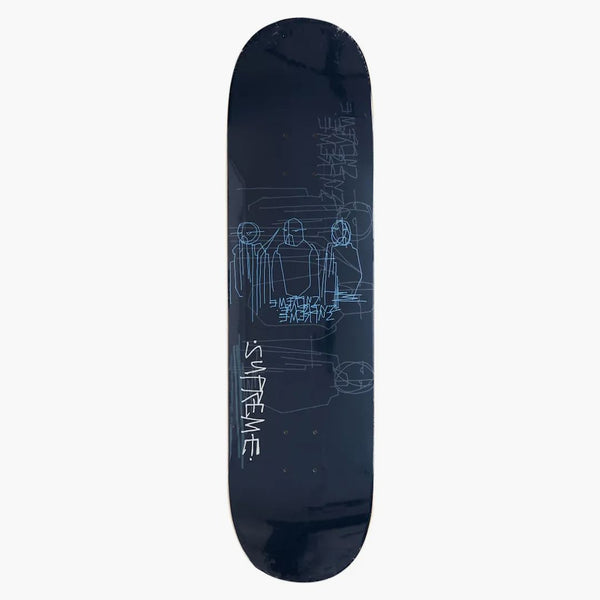 Supremo Three Kings Skateboard Deck blu