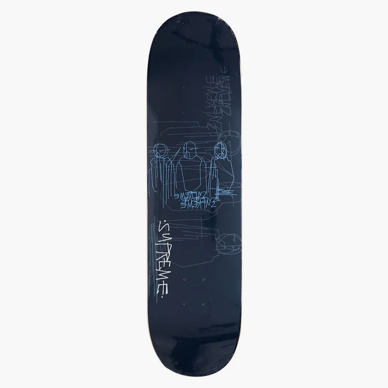 Supreme Three Kings Skateboard Blue