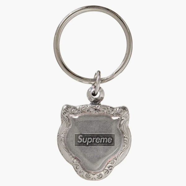 Supreme Tiger Keychain Silver