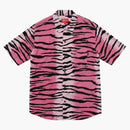 Nejvyšší tygří pruh Rayon košile purpurová