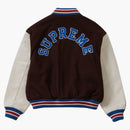 Supreme Tiger Varsity Jacket Brown