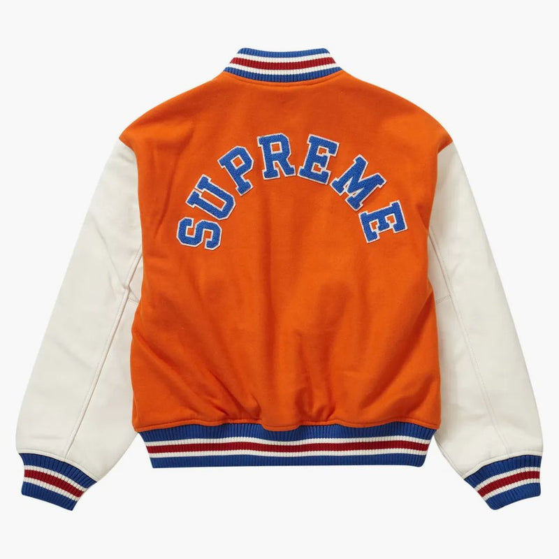 Supreme Tiger Varsity Jackor Orange