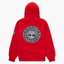 Supreme Timberland Hooded Sweatshirt Red