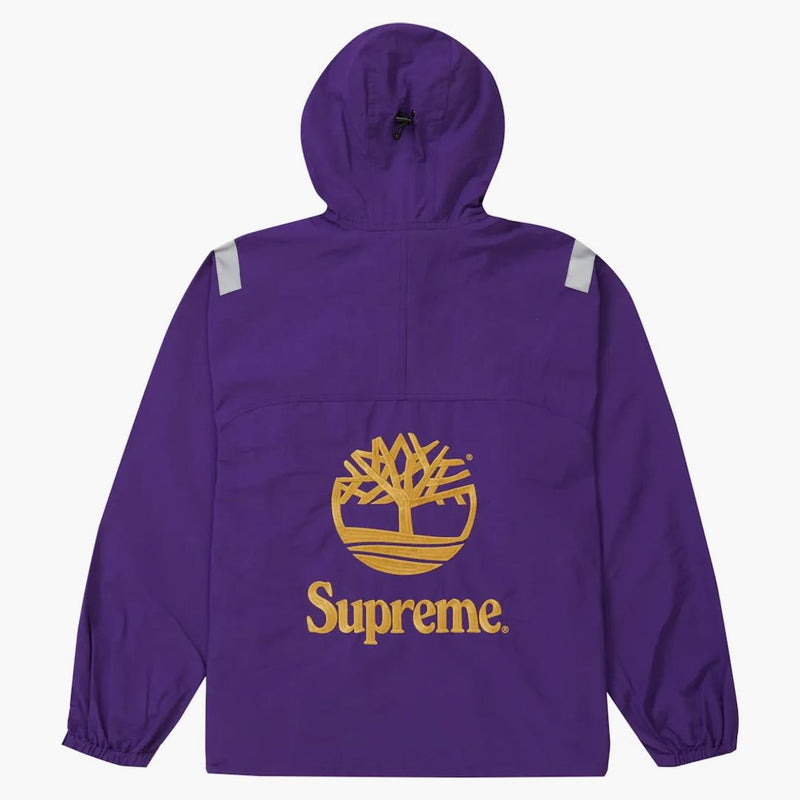 Supreme Timberland Reflective Taping Anorak Purple