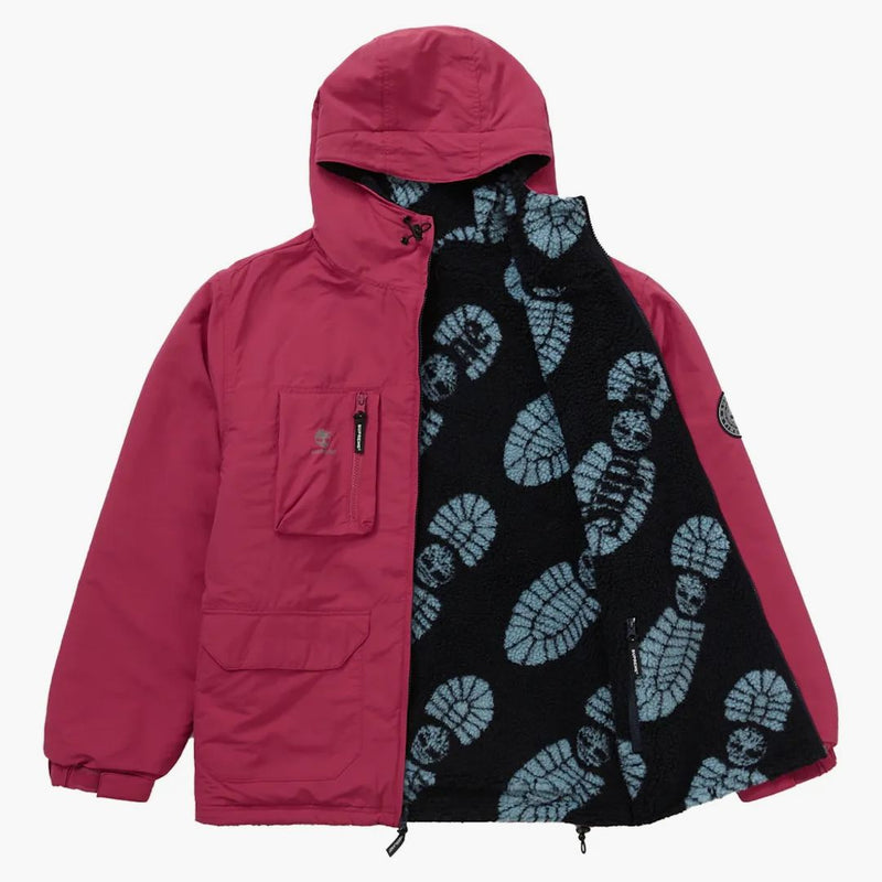 Supreme Timberland Reversible Ripstop Jacket Burgundy