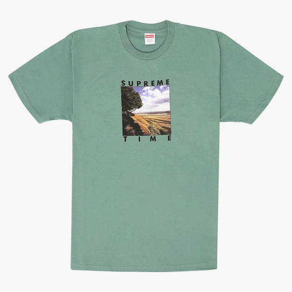 Supreme Supreme Time Tee Dusty Teal