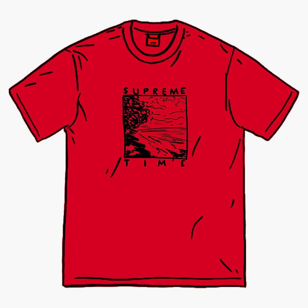 Supreme Supreme Time Tee Red