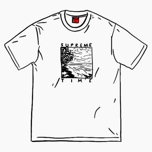 Supreme Supreme Time Tee White