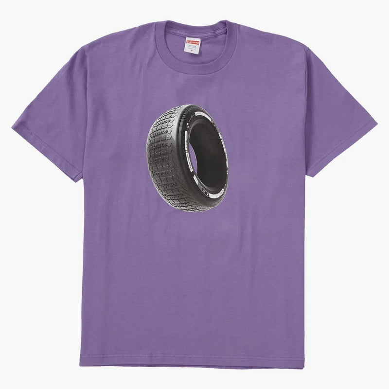 Supreme Tire Tee Purple