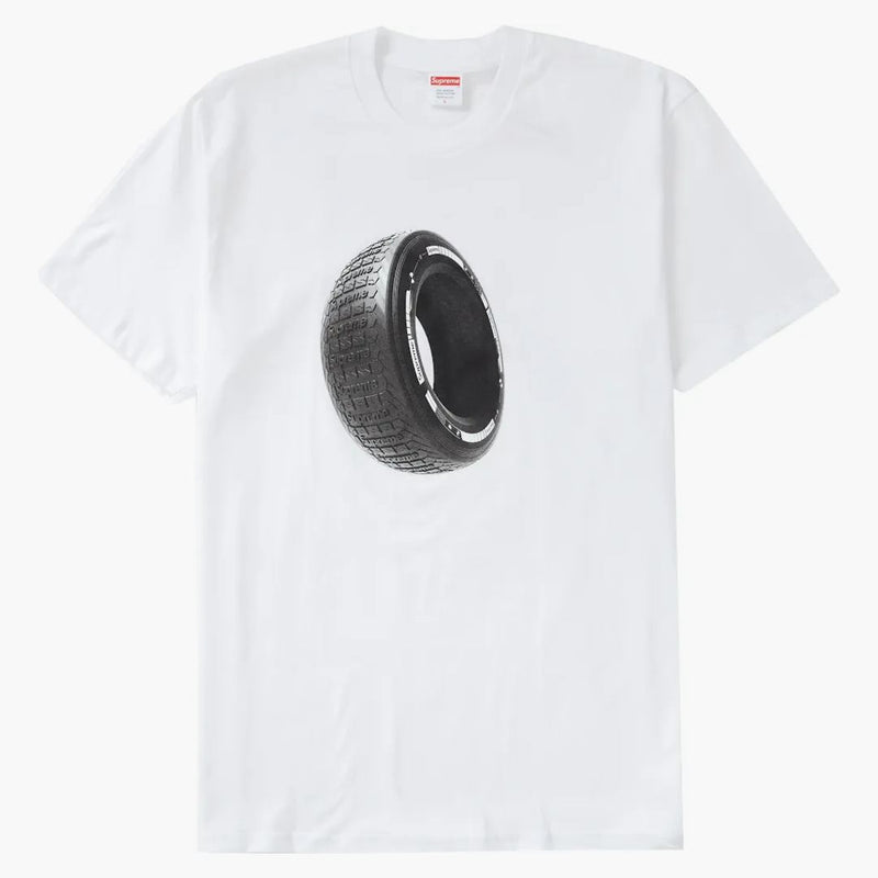 Supreme tire tea white white