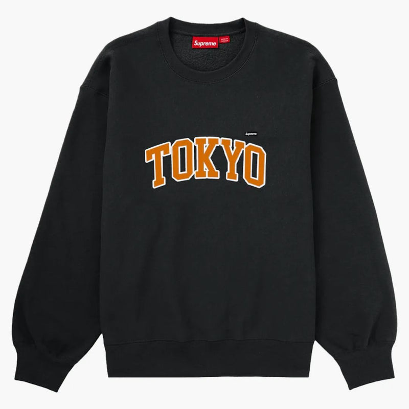 Supreme Tokio Shop Small Box Crewneck Black