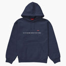 Supreme Small Box Hooded Sweatshirt (Tokyo Shop) Navy