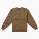 Supremo tonale Applique Crewneck Olive Brown