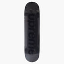 Supreme Tonal Box Logo Skateboard Deck Black