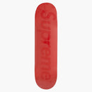Supreme Tonal Box Logo Skateboard Deck Red