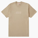 Supreme Tonal Box Logo Tee Khaki