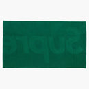 Supreme Tonal Logo Towel Green