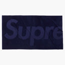 Supreme Tonal Logo Towel Navy