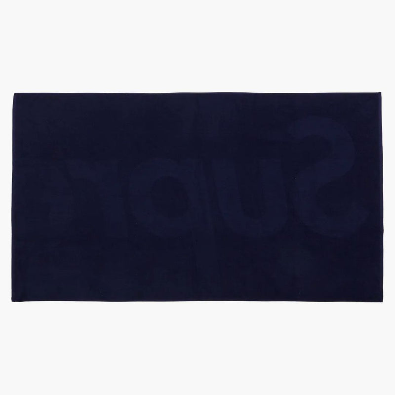 Supreme Tonal Logo Towel Navy