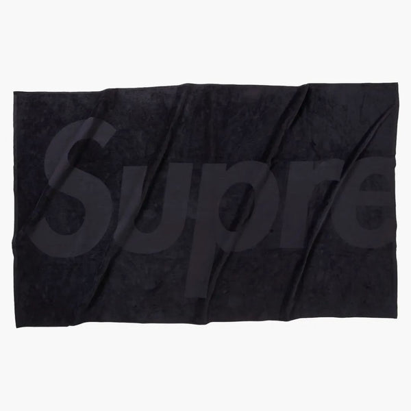 Nejvyšší tonální logo ručník (SS24) Černý