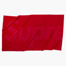 Supreme Tonal Logo Towel (SS24) Red