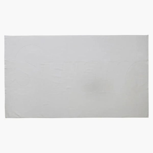 Asciugamano logo tonale supremo (SS24) bianco