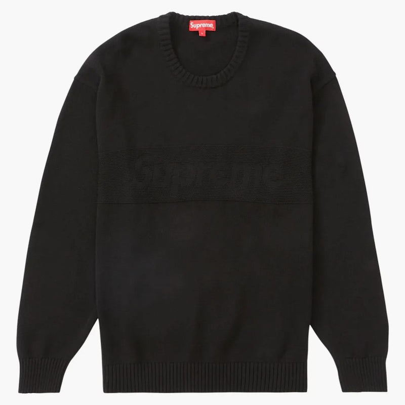 Supreme Tonal Paneled tröja svart
