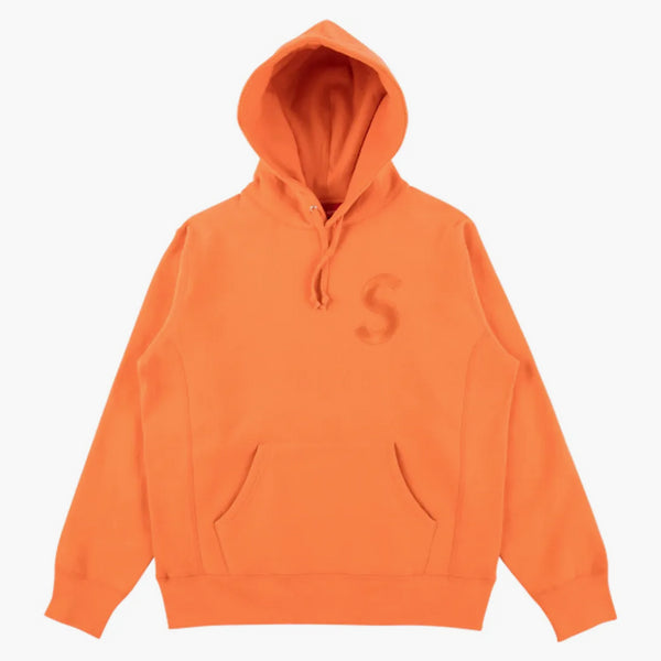 Nejvyšší tonální logo s mikinu jasně oranžová