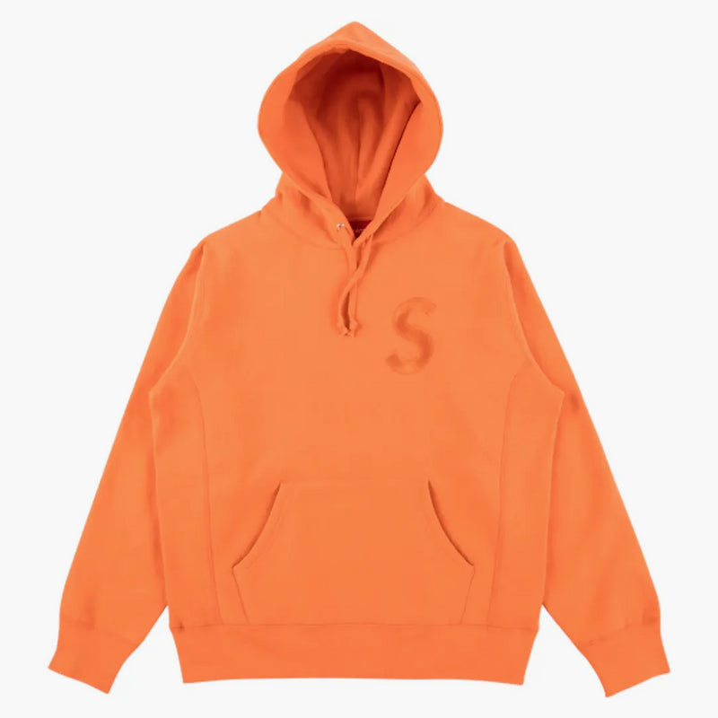 Nejvyšší tonální logo s mikinu jasně oranžová