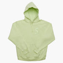 Supreme Tonal S Logo Hoodie Pale Lime
