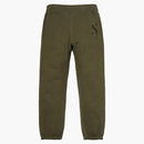 Supreme Tonals logotyp Sweatpant Dark Olive
