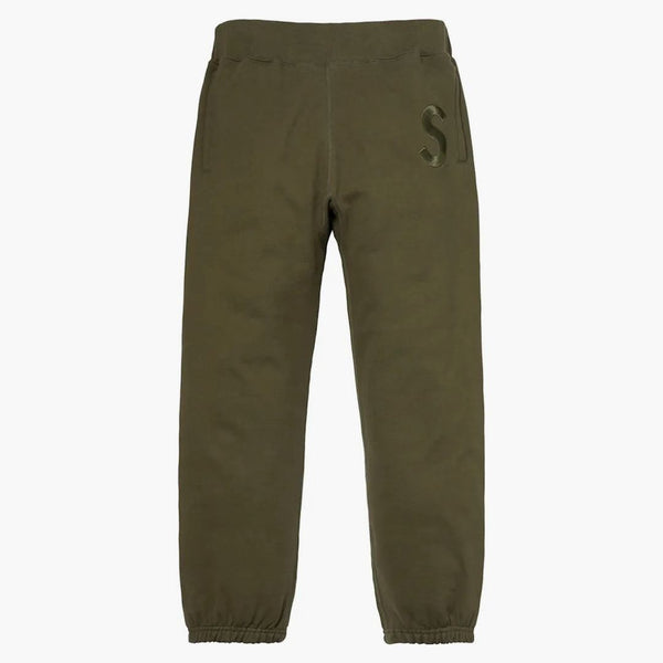 Supreme Tonal S Logo Sweatpant Dark Olive