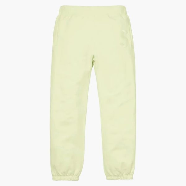 Supreme Tonal S Logo Sweatpant Pale Lime