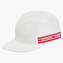 Supreme Tonal Tape Camp Cap White