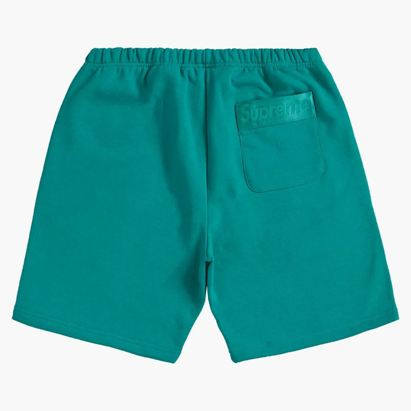Supreme Tonal Webbing Sweatshort Dark Aqua