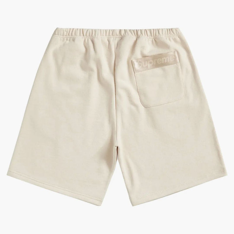 Supreme Tonal Webbing Sweatshort Natural