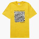 Supreme Too many assholes tea yellow